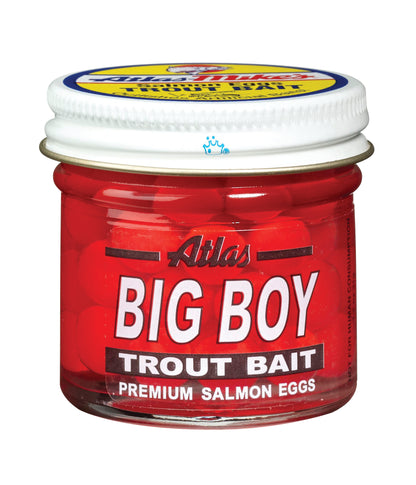 206 Atlas Big Boy Salmon Egg – Red
