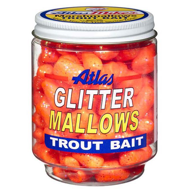 32033 Atlas Glitter Mallows – Orange/Garlic