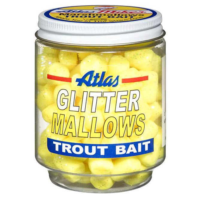 32034 Atlas Glitter Mallows – Yellow/Cheese