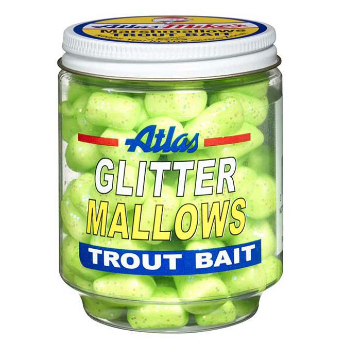 32037 Atlas Glitter Mallows – Chartreuse/Cheese