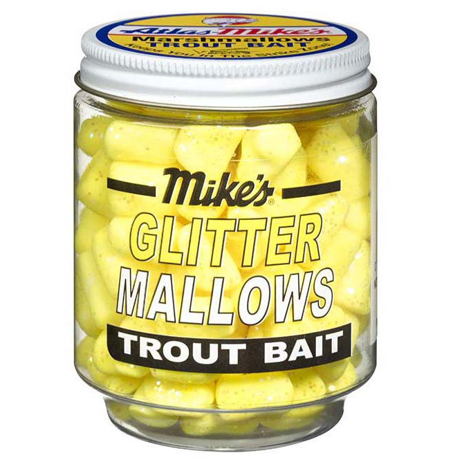 5203 Mike’s Glitter Glo Mallows – Yellow/Cheese