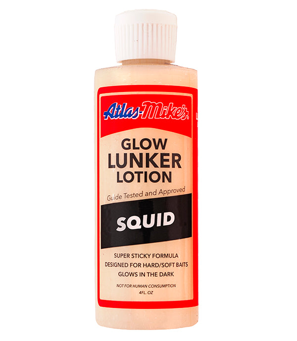 6413 Atlas Mike’s Glow Lunker Lotion – Squid/Glow