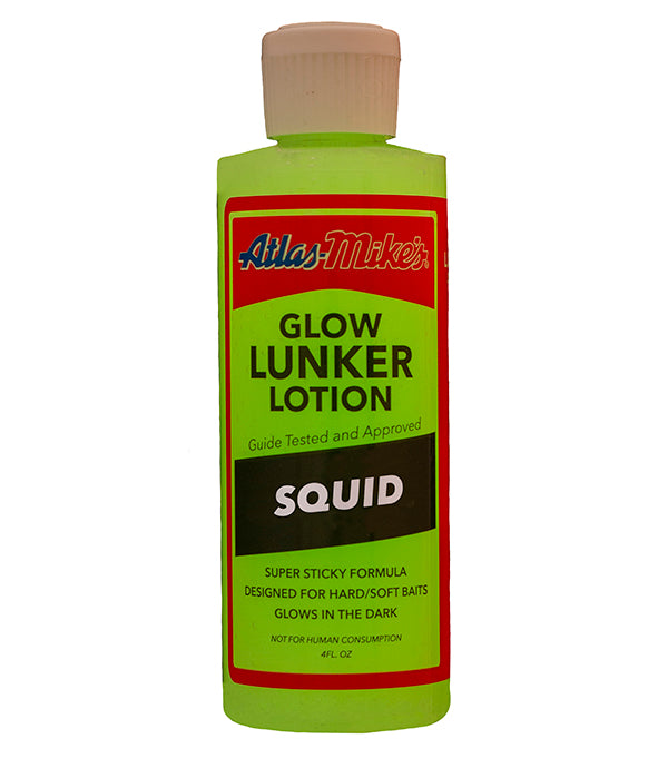 6413 Atlas Mike’s Glow Lunker Lotion – Squid/Glow