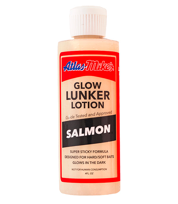 6414 Atlas Mike’s Glow Lunker Lotion – Salmon/Glow