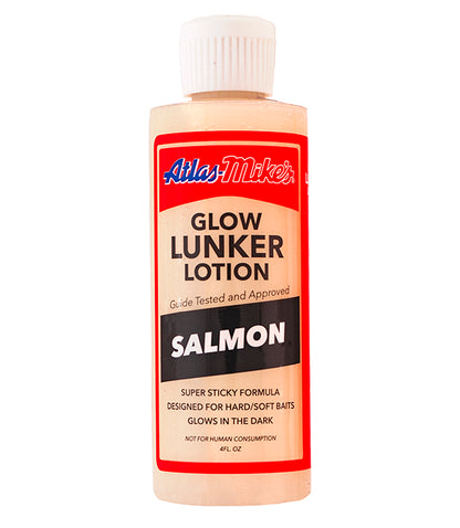 6414 Atlas Mike’s Glow Lunker Lotion – Salmon/Glow