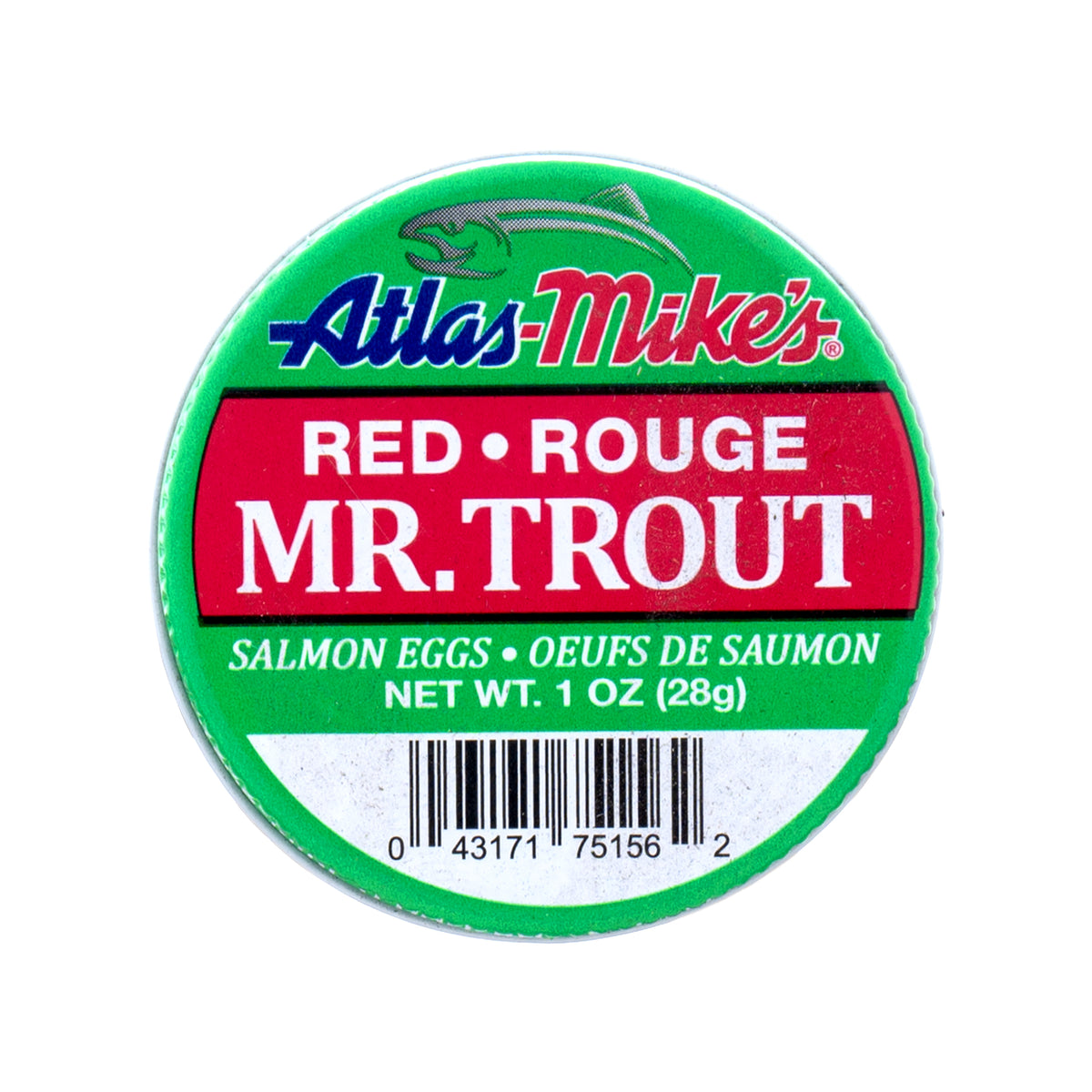 75056 Atlas Mr. Trout Salmon Eggs – Red