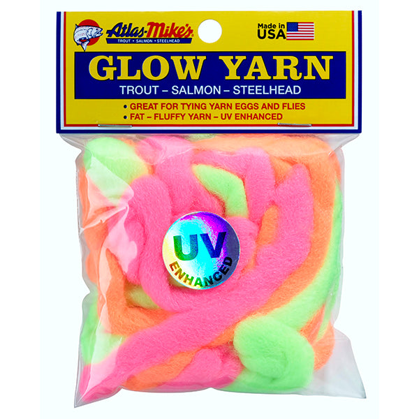 77008 Atlas Mike’s UV Glow Yarn – Assorted