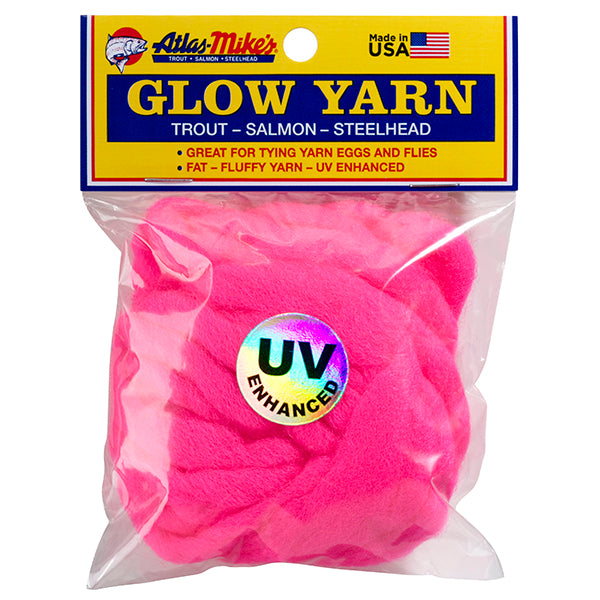 77009 Atlas Mike’s UV Glow Yarn – Cerise