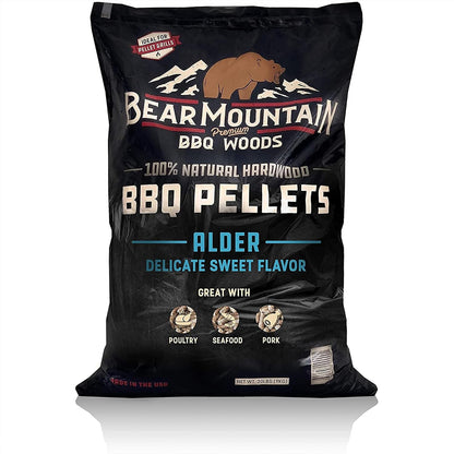 Bear Mountain — Alder pellet bag, front