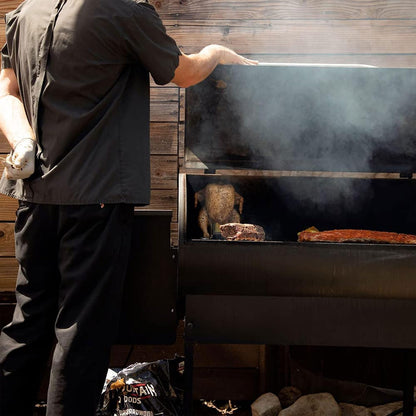 Bear Mountain — Opening a smoking pellet grill