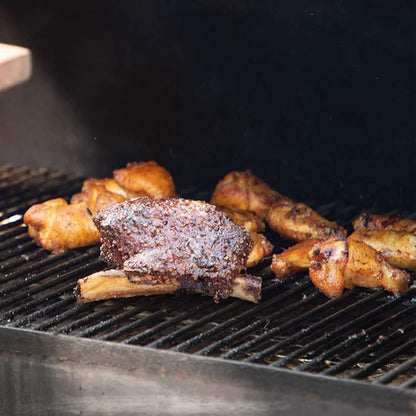 Bear Mountain — Meat cooking on a grill