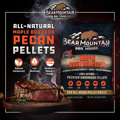 Bear Mountain — Maple Bourbon Pecan smoke flavour information