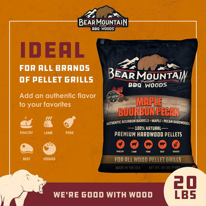 Bear Mountain — Maple Bourbon Pecan features and food pairings