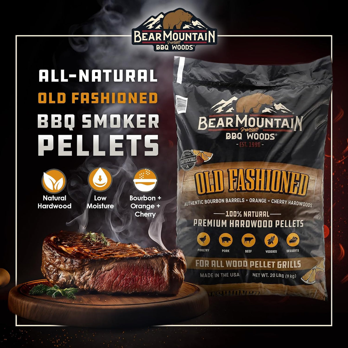 Bear Mountain — Old Fashioned smoke flavour information