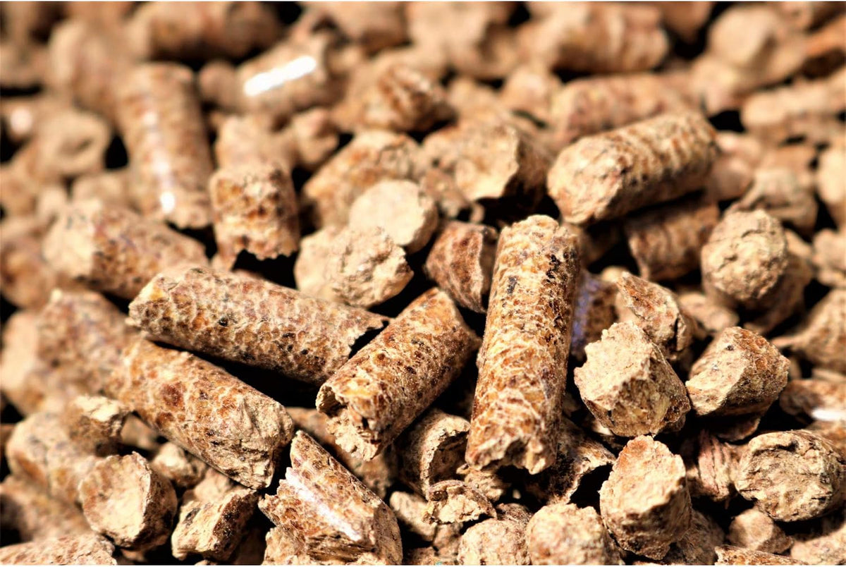Bear Mountain — Hardwood pellets, close-up