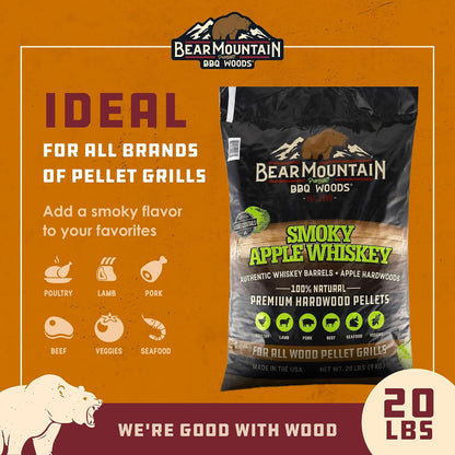 Bear Mountain — Smoky Apple Whiskey features and food pairings