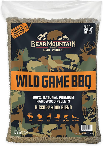 Bear Mountain — Wild Game pellet bag, front