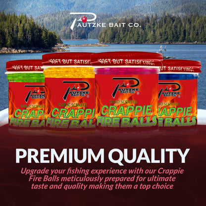 Pautzke Crappie Fire Balls product range