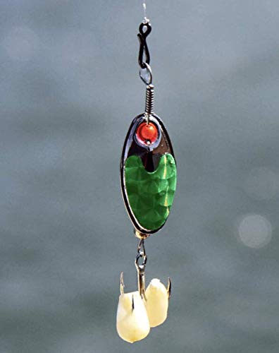 Example of corn used to tip a fishing lure; tackle not included