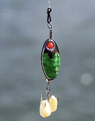 Example of corn used to tip a fishing lure; tackle not included