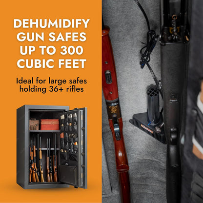 PEET SafeKeeping capacity illustration for 300-cubic-foot safes