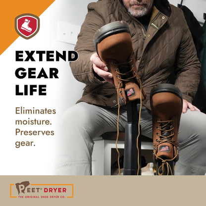 Work boot care with PEET Tall dryer