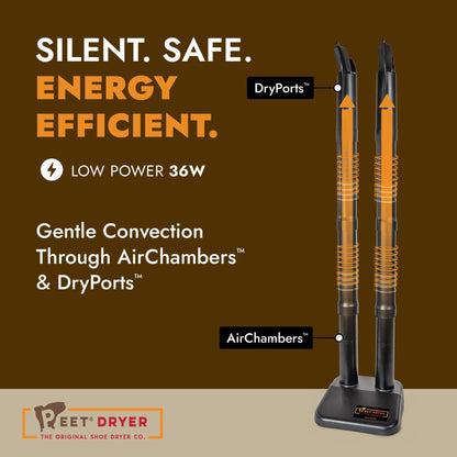 PEET Wader convection airflow illustration