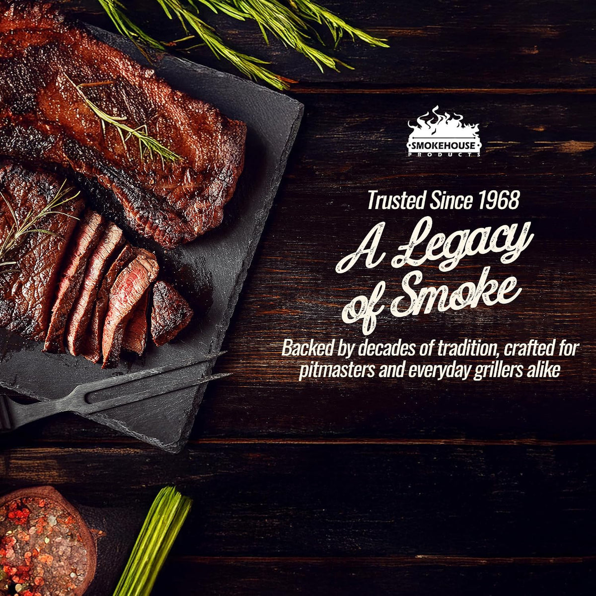 Smokehouse — Smokehouse smoking wood brand information